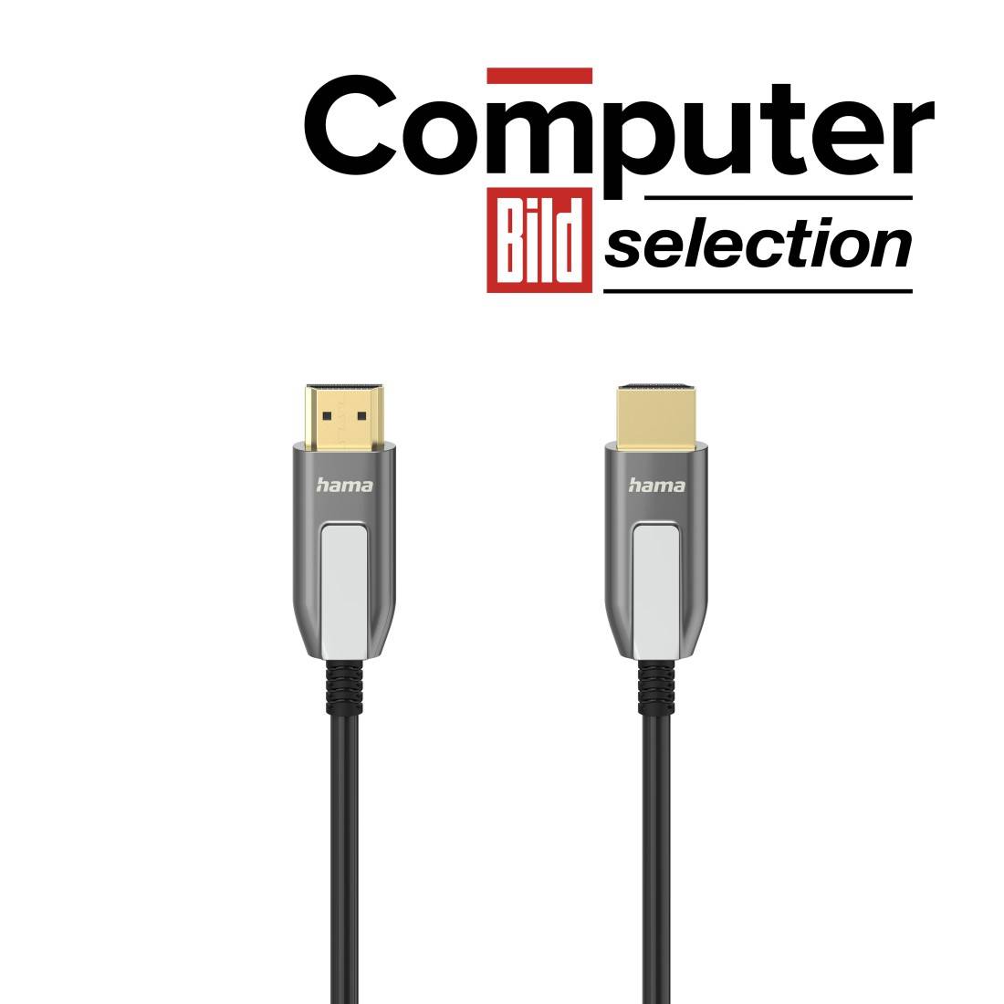hama 00205265 Ultra High Speed HDMI™-Kabel, zertifiziert, Stecker-Stecker, 8K, Alu, 10 m