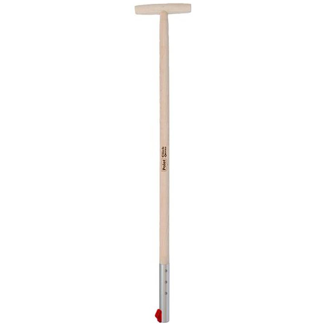 POLET CLICK PRO Stiel 90cm Esche, T-Griff