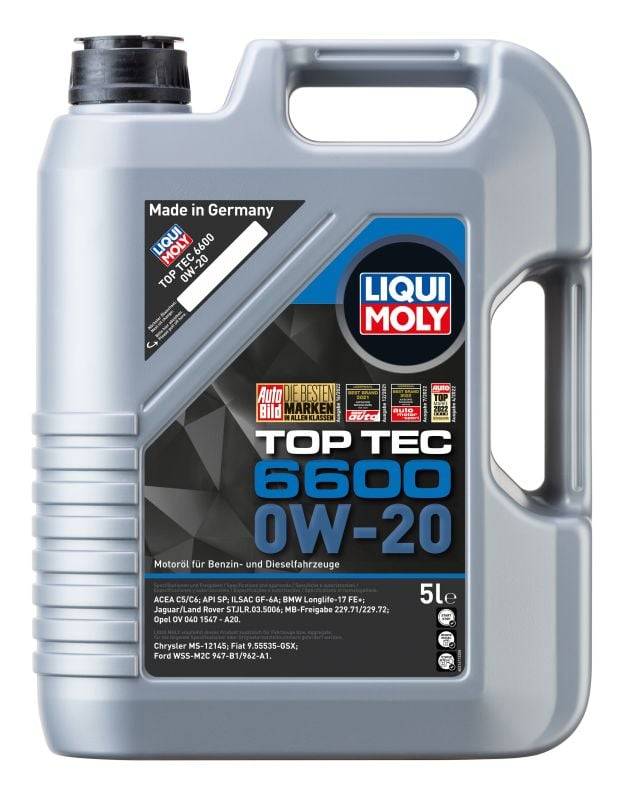 LIQUI MOLY Top Tec 6600 0W-20 1 l