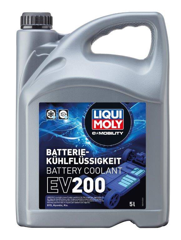 LIQUI MOLY Batteriekühlflüssigkeit EV 200 5l 21745 Verpackungseinheit = 4 Stück
