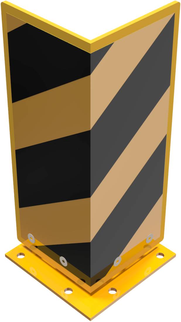 Schake 477_89BG Anfahrschutz zum Aufdübeln neigbar