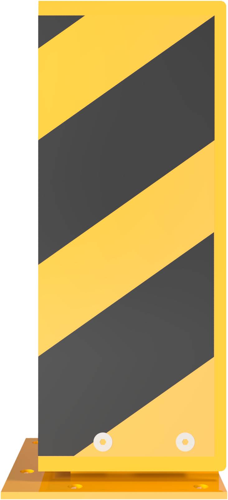 Schake 477_89BG Anfahrschutz zum Aufdübeln neigbar