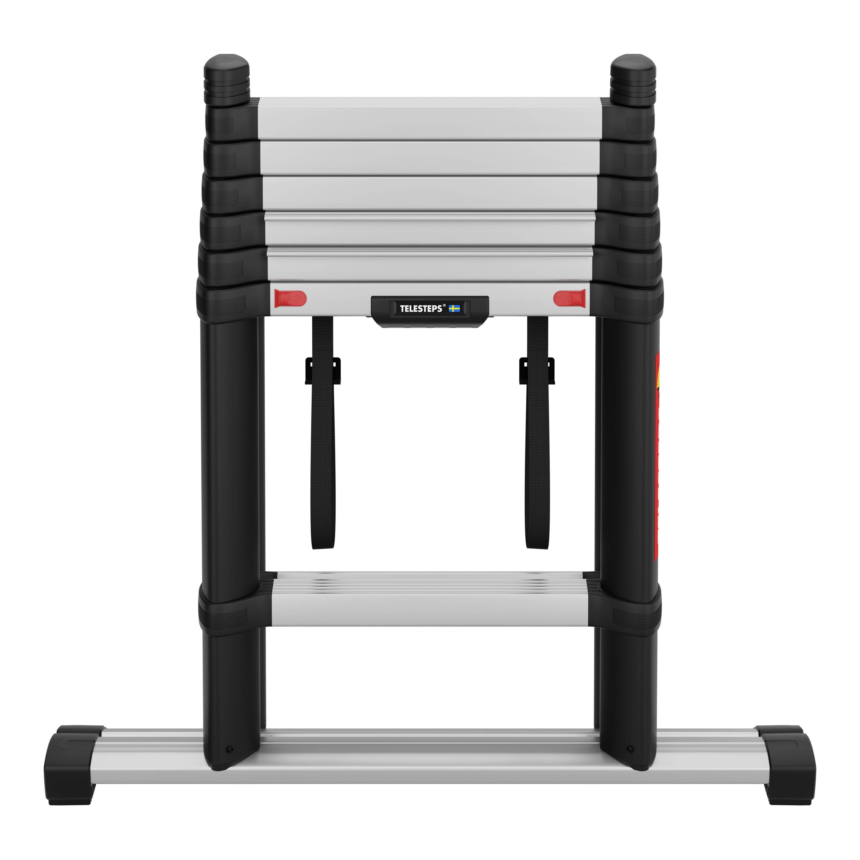 Teleskop-Mehrzweckleiter COMBI LINE 80 mm Stufentiefe 7 Stufen max. Arbeitshöhe 31 m. Telesteps 79137949