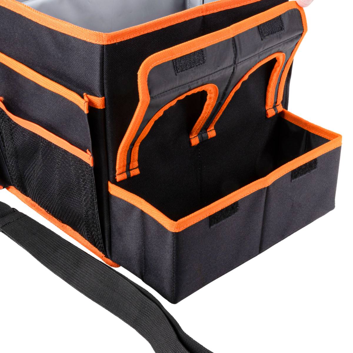 BLACK & DECKER Auto-Organizer, Tasche mit Fächern, 47,5x25x30 cm
