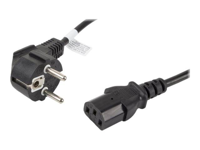 Lanberg Stromkabel - power CEE 7/7 (M) zu power
