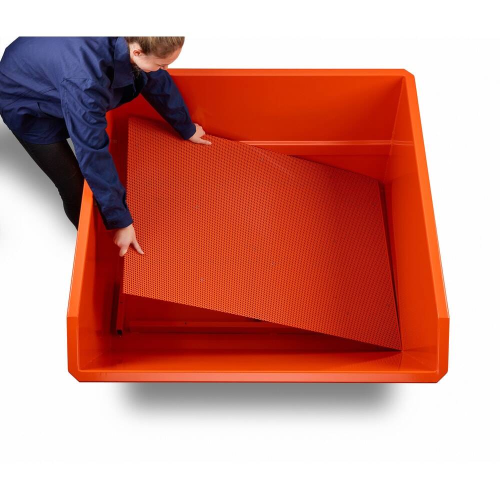 RR Industrietechnik Spänekipper Typ RUK-S 1240x1520x800mm 750dm³ RAL 2004 Reinorange