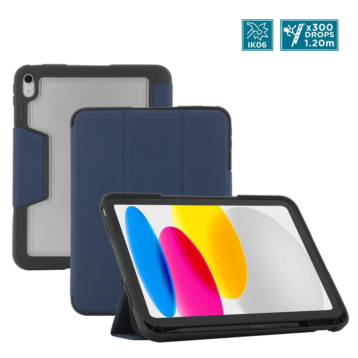 Mobilis Ultra Rugged Case iPad 11 2025 10.9 Blue Multimedia-Technik Apple Zubehör Kabel - USB &