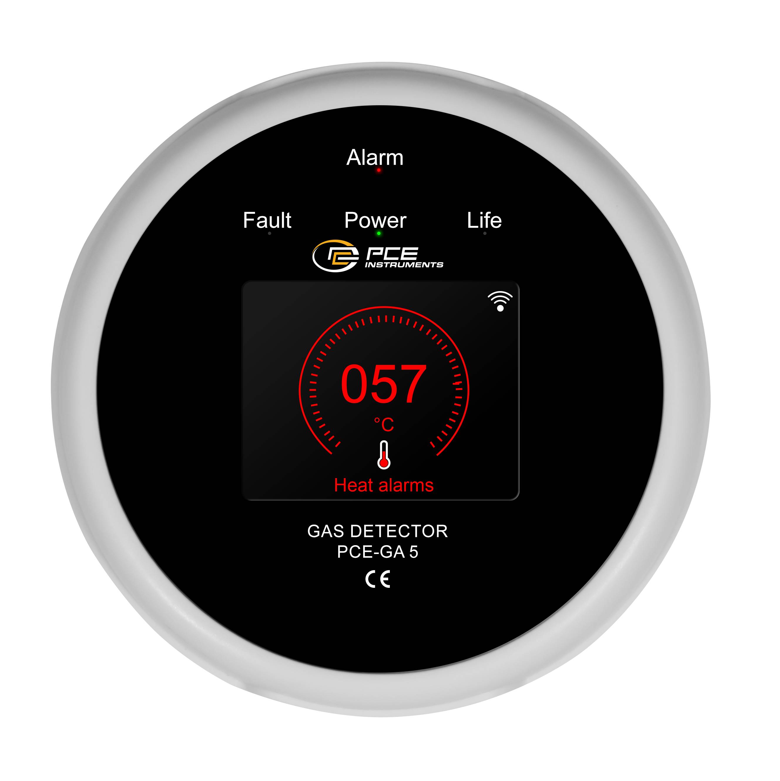 PCE Instruments PCE-GA 5 Gasleck-Detektor mit Temperaturmessfunktion kalibriert Werksstandard (ohne Zertifikat)