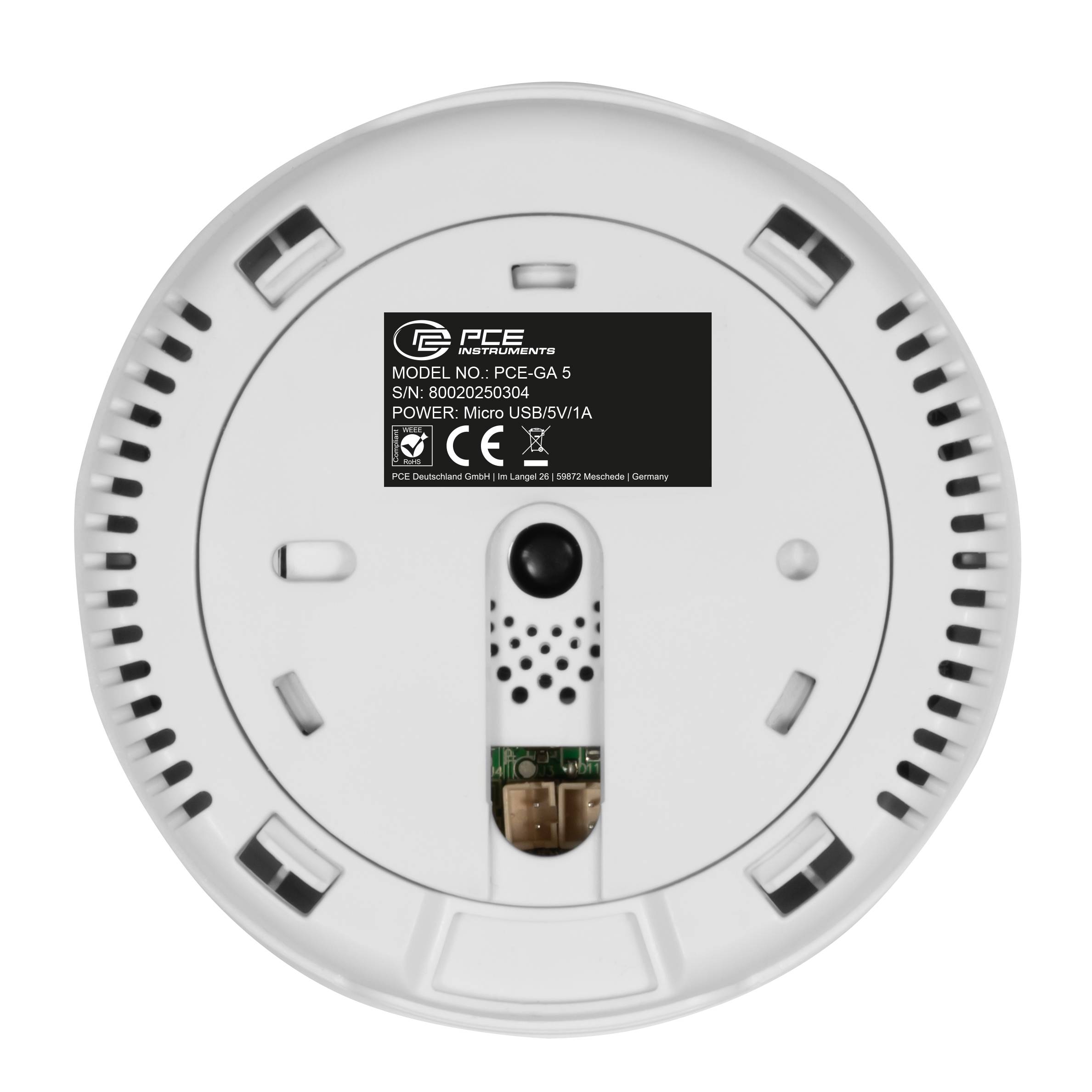 PCE Instruments PCE-GA 5 Gasleck-Detektor mit Temperaturmessfunktion kalibriert Werksstandard (ohne Zertifikat)