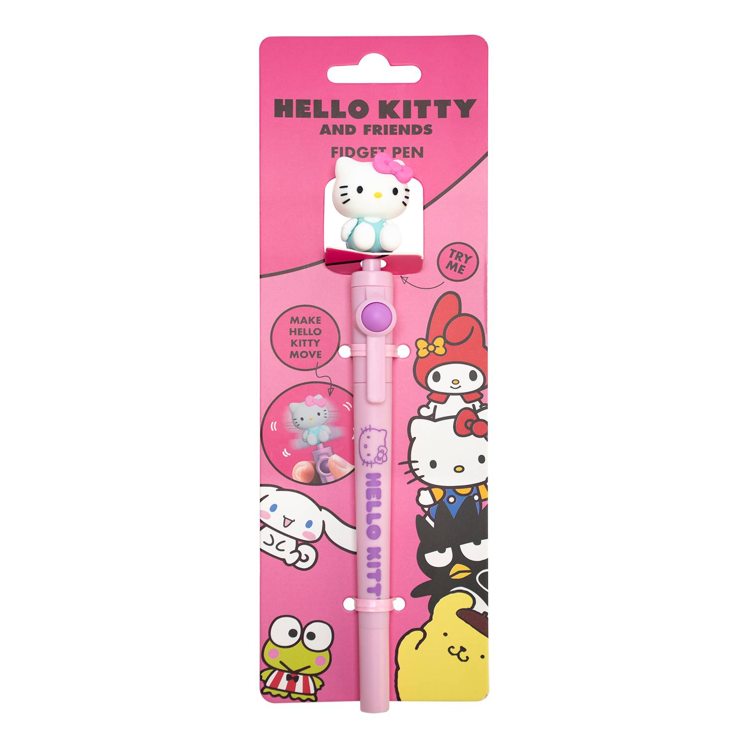 BlueSkyStudios Sanrio Kugelschreiber Hello Kitty Fidget Multimedia-Technik PapierBüroSchreibwar