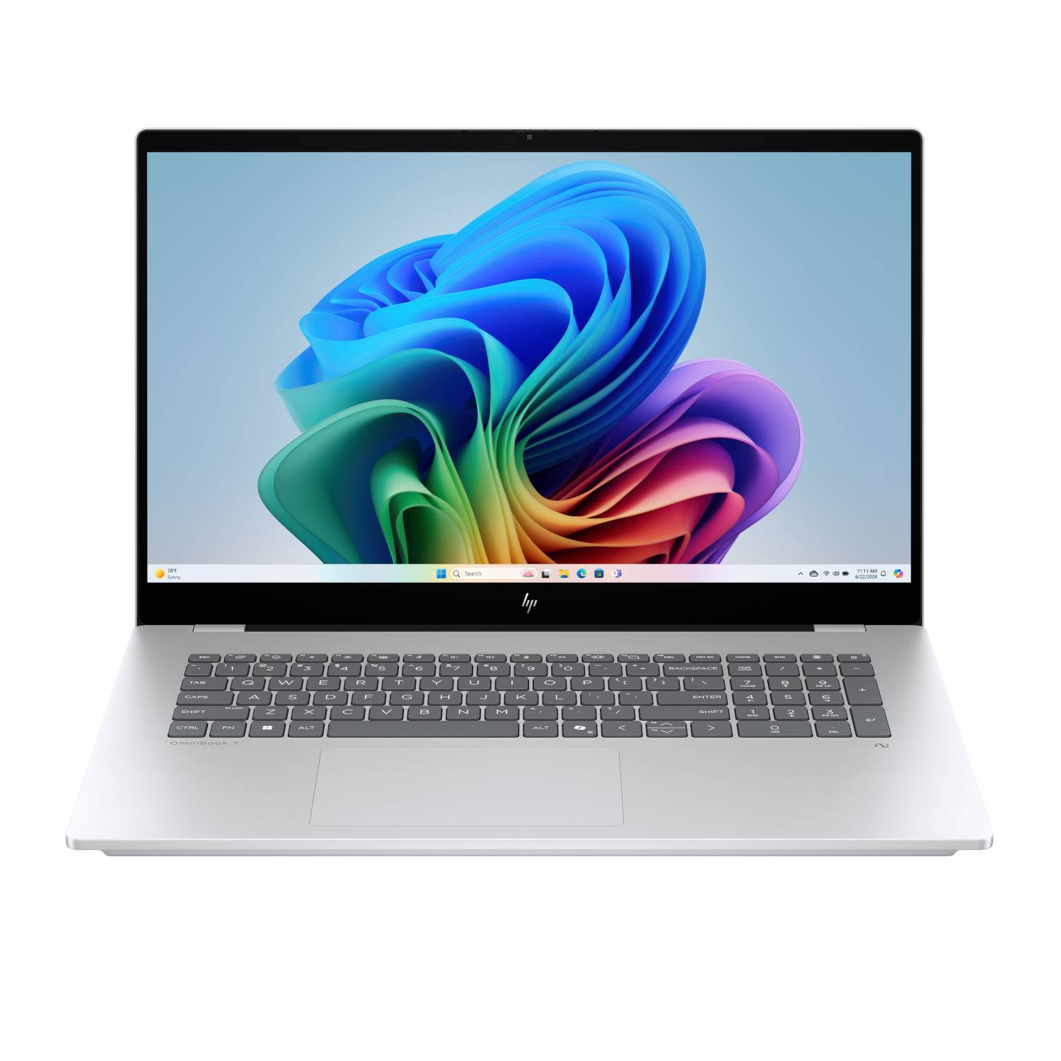 HP OmniBook 7 17-dc0551ng Intel® Core™ Ultra 7 256V Notebook Next Gen AI 43,9 cm (17,3"")