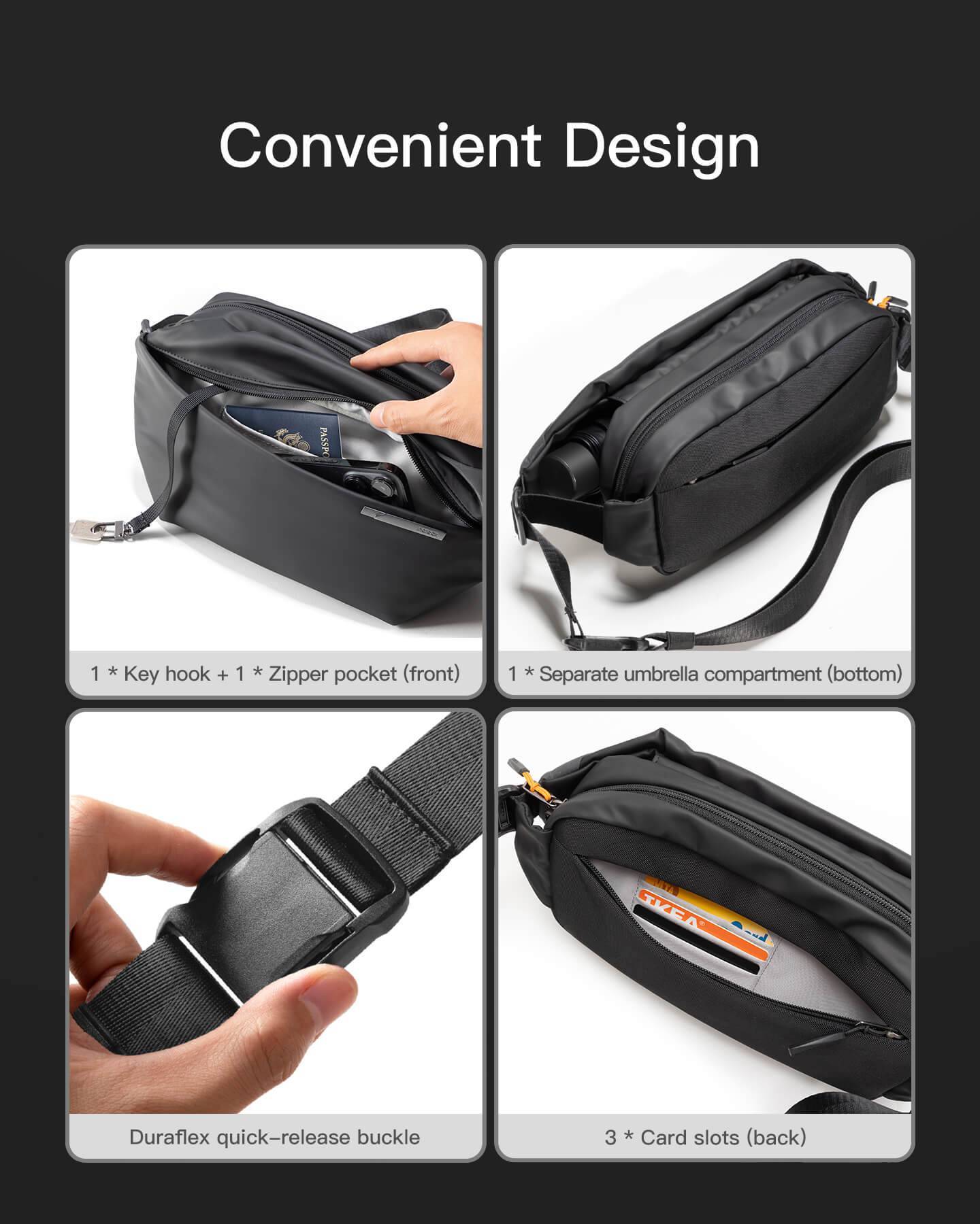 Inateck Umhängetasche LB03014 black - Umhängetasche