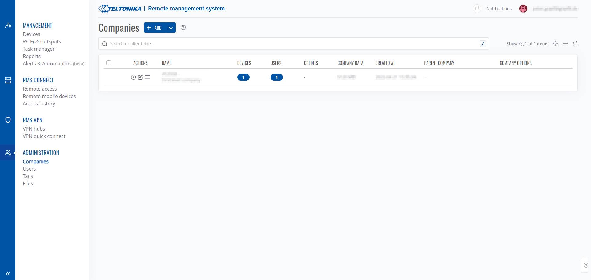 TELTONIKA - Remote Management System - Abonnement-Lizenz (10 Jahre)