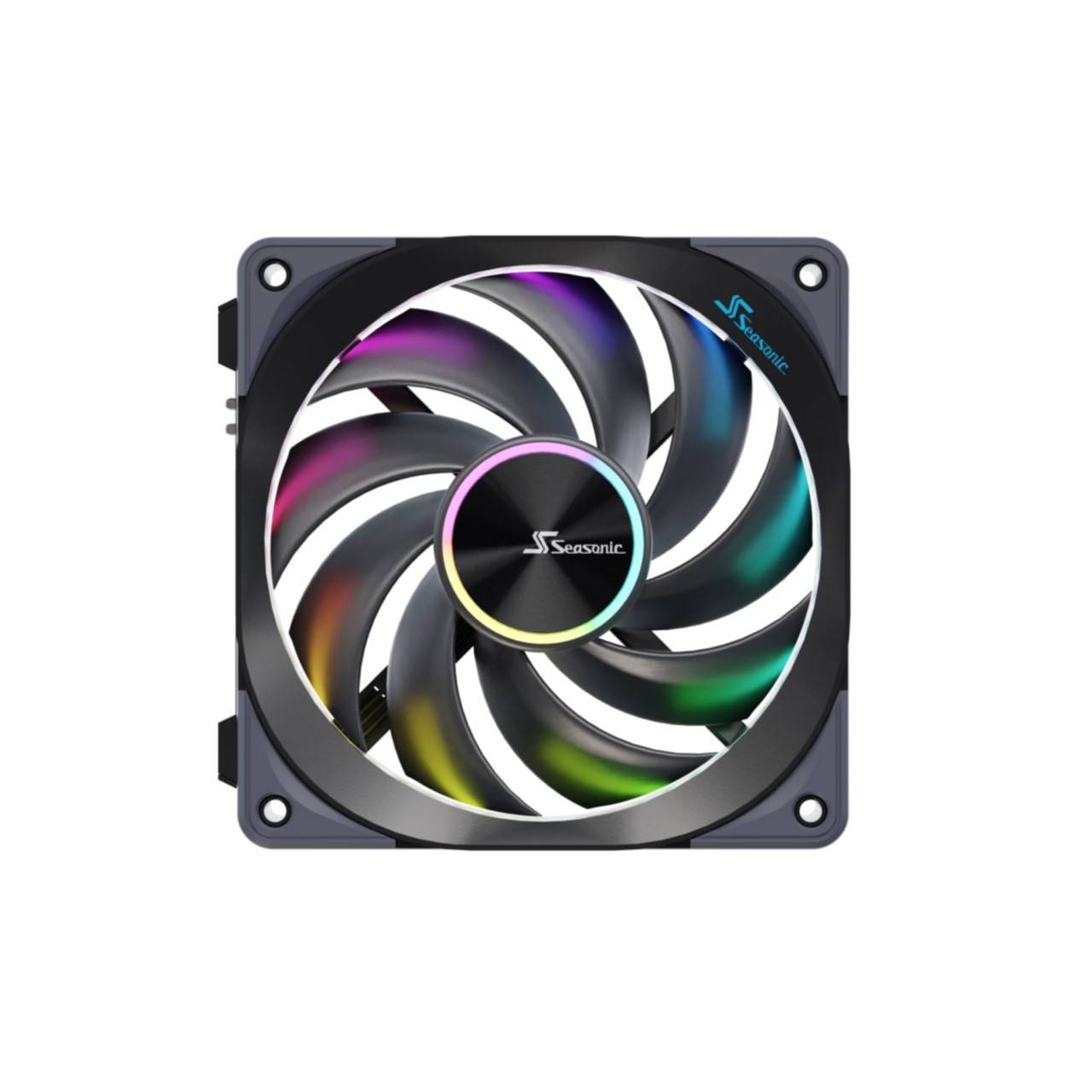 Seasonic Lüfter MagFlow 1225PWM Argb 120*120*120 3-Fan Kit - Gehäuse-Lüfter - 30,16 dB