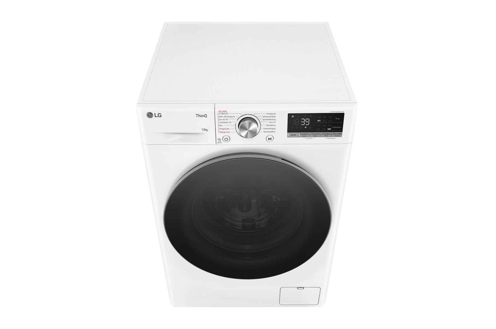 LG F4WR7031, Frontlader, 13 kg, A, 75 dB, 1360 RPM, A