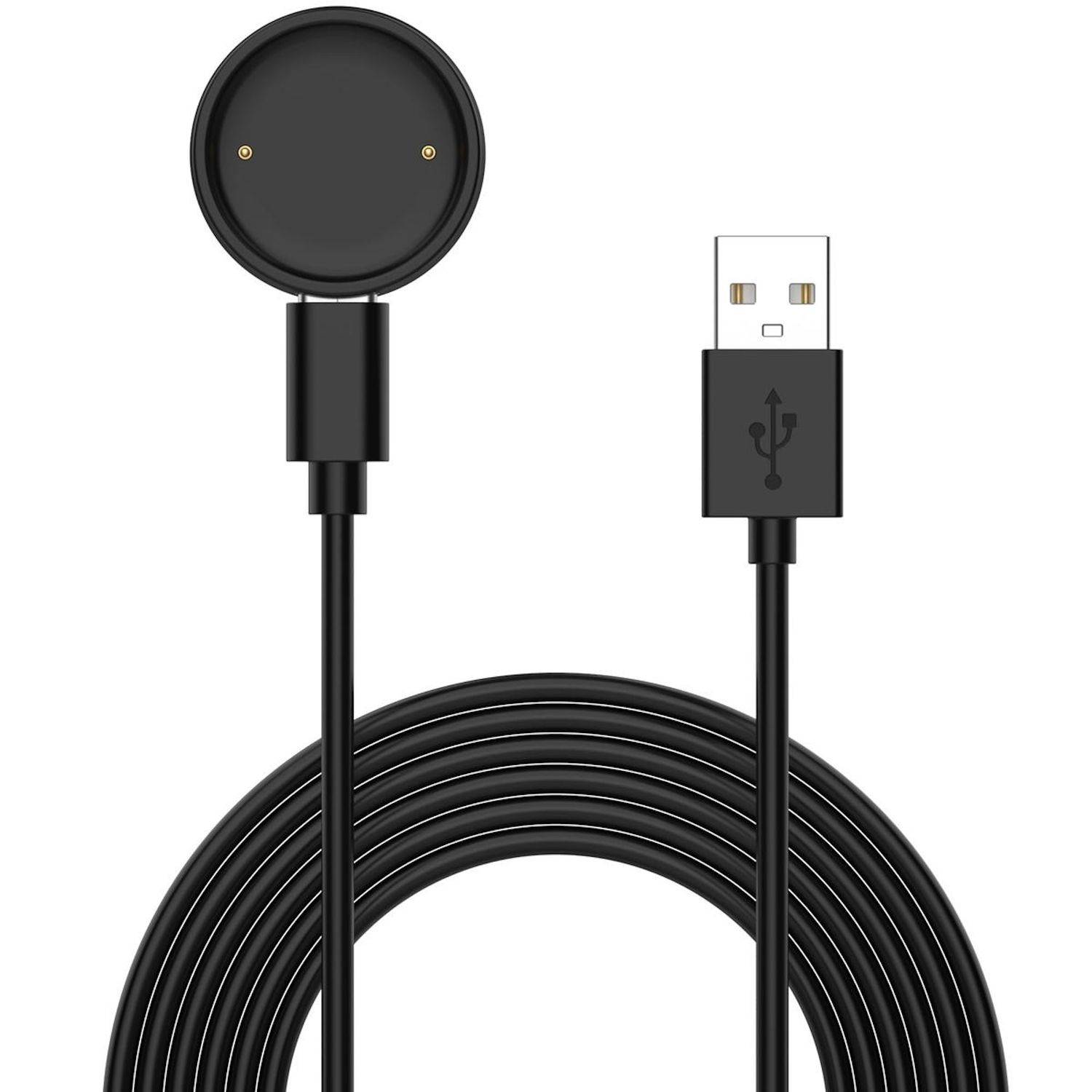 Für Amazfit Bip 6 / Active 2 Magnetisches Split Ladekabel USB-C 1 Meter Schwarz