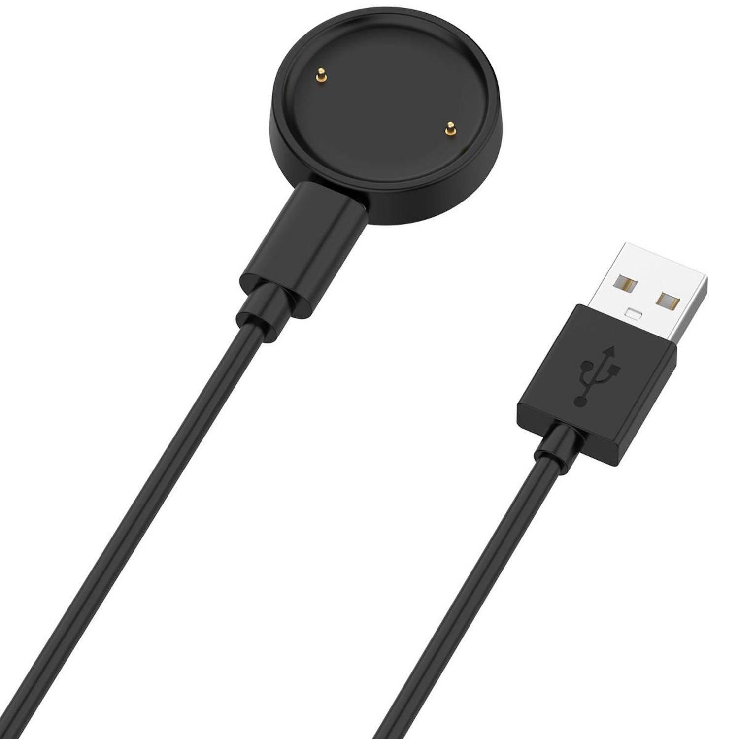Für Amazfit Bip 6 / Active 2 Magnetisches Split Ladekabel USB-C 1 Meter Schwarz