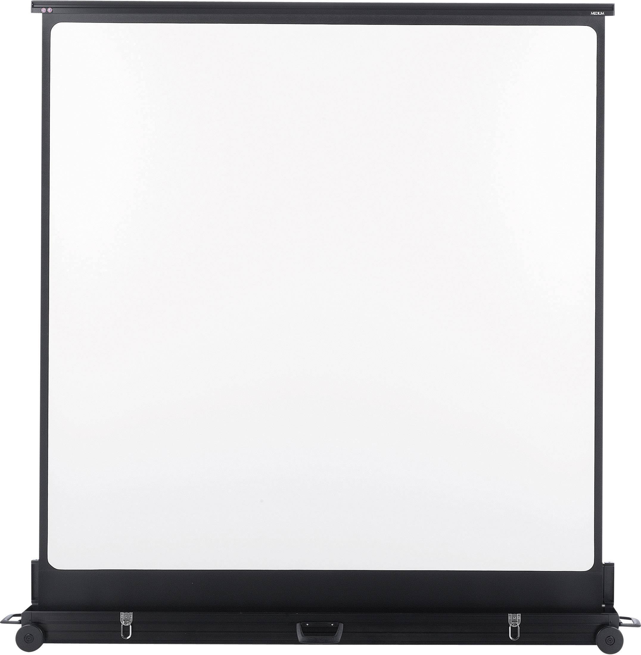 MW by Medium MovieLux Mobil 13044 Rollenkoffer Leinwand 155 x 155cm Bildformat: 1:1