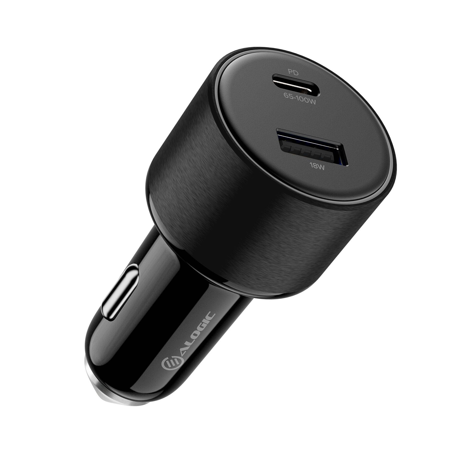 Alogic KFZ Lagegerät 2Port 100W USB-C + USB-A Multimedia-Technik KFZ Zubehör Kabel