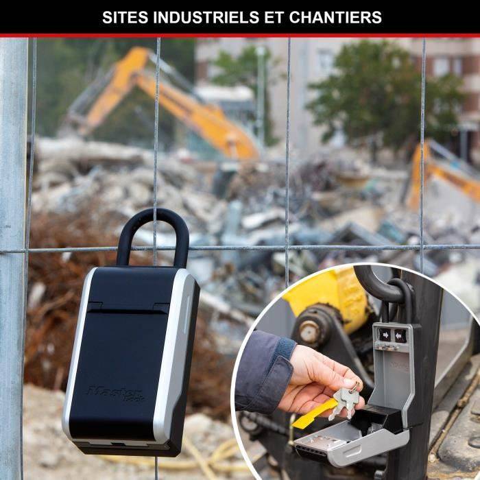 MasterLock 5480EURD, Stahl, Schwarz, Grau, 87 x 61 x 43 mm, 1 Stück(e)