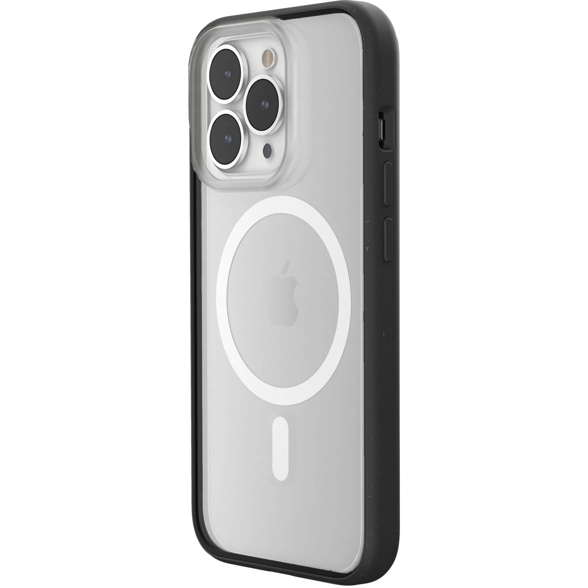 Woodcessories ECO646 - Cover - Apple - iPhone 14 Pro Max - 17 cm (6.7 Zoll) - Transparent - Schwarz