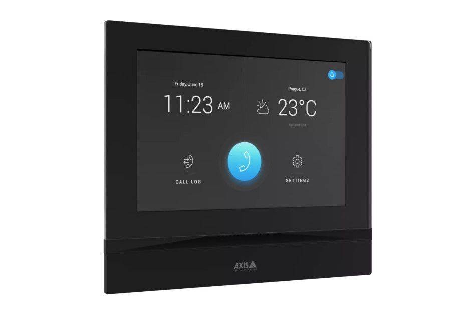 AXIS I5304 BLACK, Netzwerk Innensprechstelle, 7 Zoll Touch Display, schwarz Kostenfreier Versand