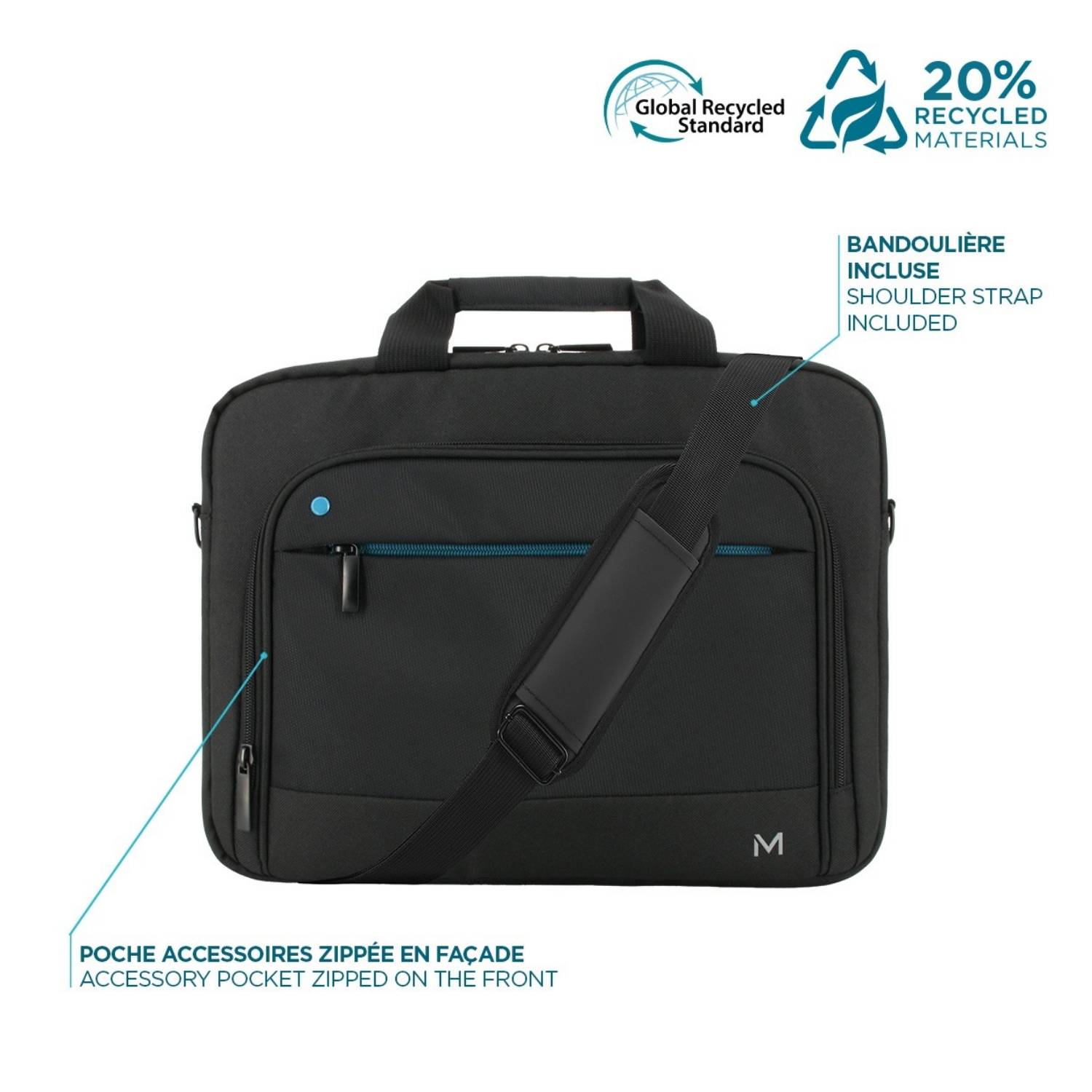 Mobilis THE ONE - Notebook-Tasche - 20 % recycelt