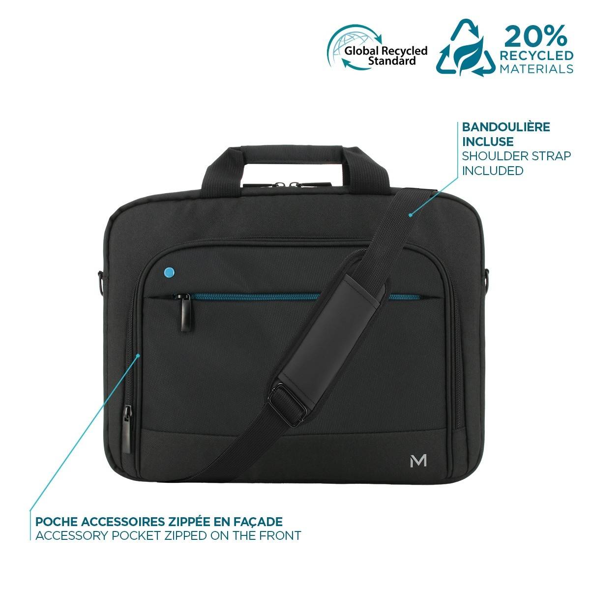 Mobilis THE ONE - Notebook-Tasche - 20 % recycelt