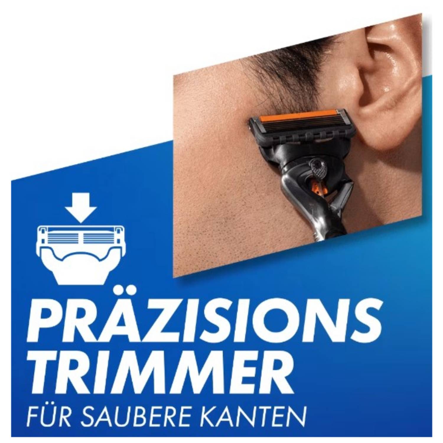 Gillette ProGlide, Männer, Gillette, Gillette ProGlide, Edelstahl, Schwarz, Orange, 12 Stück(e)