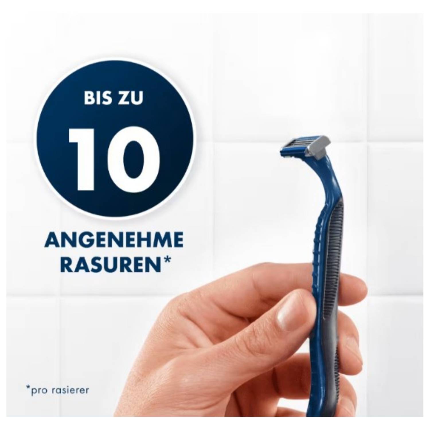 Gillette Blue3 Smooth 7702018541775, Rasierapparat, Schwarz, Blau, 12 Stück(e)