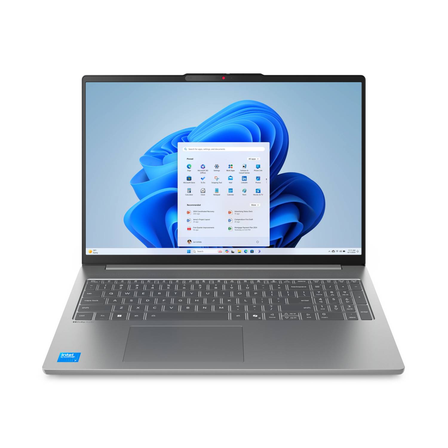Lenovo IdeaPad Slim 5 16-inch, Intel Core i7-240H, 32 GB RAM, 1 TB SSD, Windows 11 Home