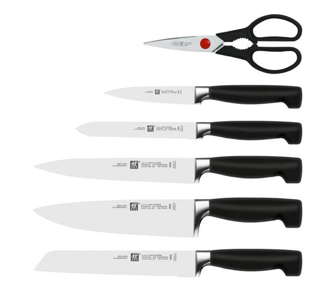 ZWILLING Four Star - Set Messerblock und Messer