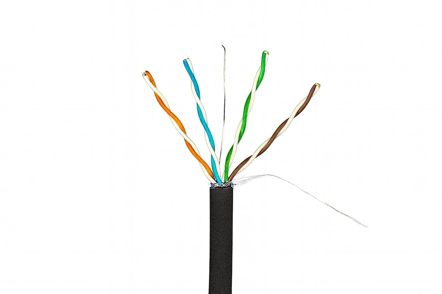 Danicom - CAT6a Netzwerkkabel 100% Kupfer - U/UTP - 5 Meter - Blau