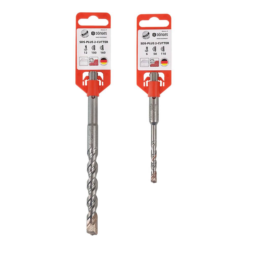 Dönges Hammerbohrer SDS-plus, 12 x 260 mm, Arbeitslänge 200 mm