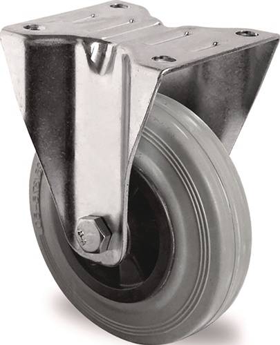Bockrolle 100mm 75kg VG Rollenlager 105x80mm PP TECWERK