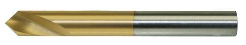 NC-Anbohrer D.3mm HSS-Co TiN 90Grad TECWERK