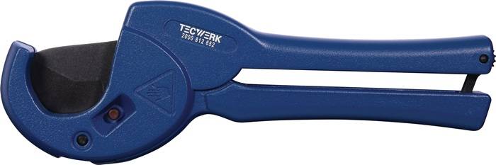 Kunststoffrohrschere 0-50mm PP/PE/PB/PVDF/MLP/MSR/VPE/CPVC/PVC TECWERK