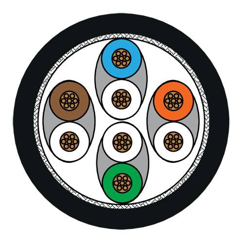 Metz Connect Ultrafl.PK VoIP 1,5 C6A26 2RJ45 sw 13084U1500-E