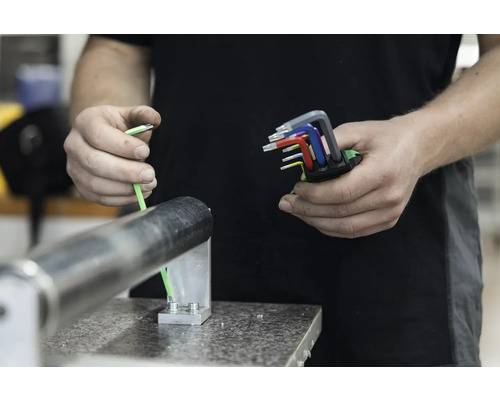 Stiftschlüsselset 366F 9-tlg.T8-T40 farbcodiert TORX® ProStar Hal.WIHA