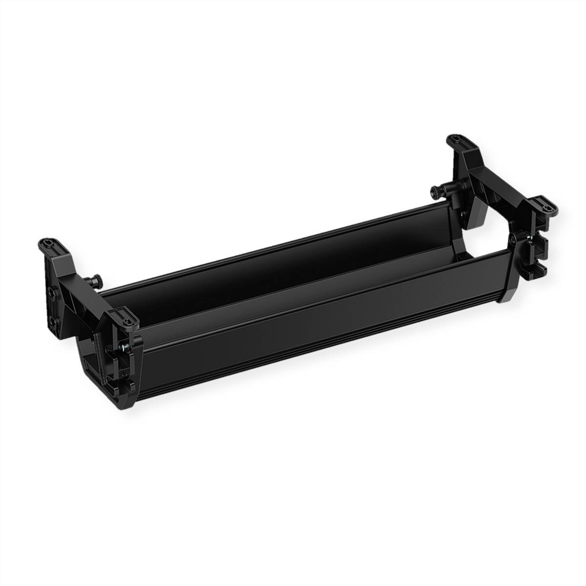 Roline Easy2Open Kabelkanal, Untertischmontage, schwarz, 44,9cm