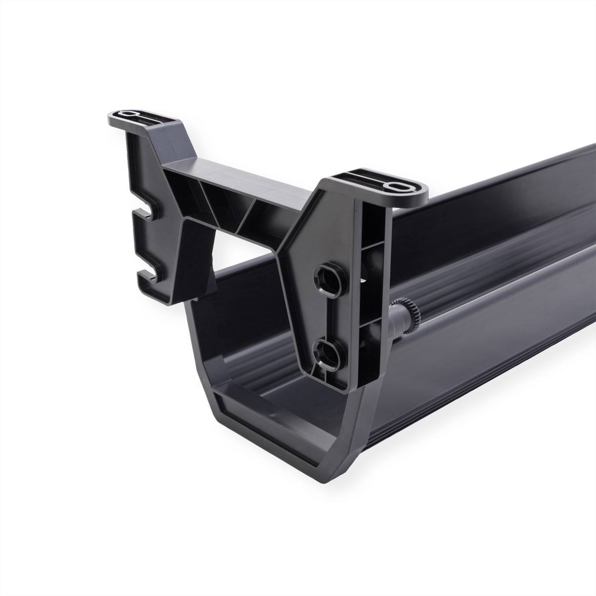 Roline Easy2Open Kabelkanal, Untertischmontage, schwarz, 44,9cm