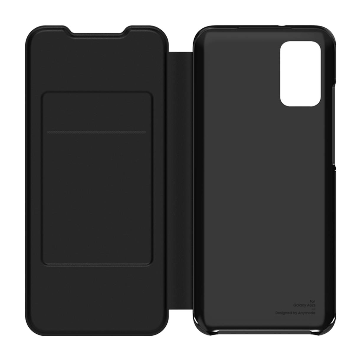 Samsung GP-FWA125AMABW - Wallet case - Samsung - Galaxy A12 - 16.5 cm (6.5 inches) - Black