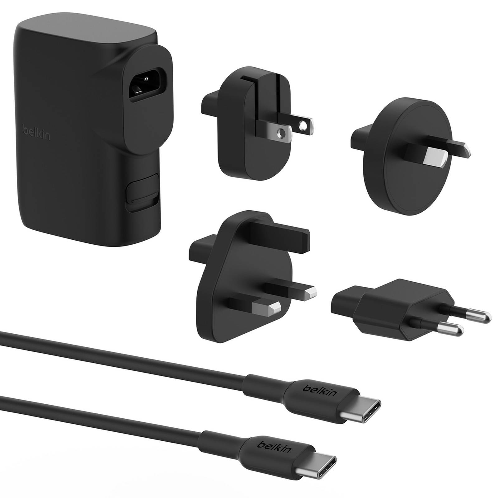 Belkin BoostCharge - Power Bank / Stromadapter - 5000 mAh - 25 Watt - Fast Charge, PD 3.0 - 2 Ausgabeanschlussstellen (U