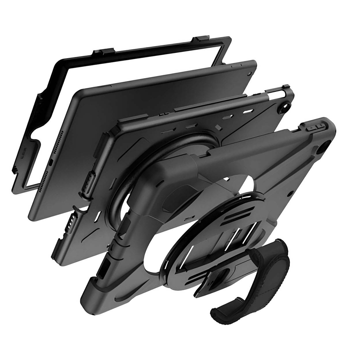 EIGER - Peak 500m Case Galaxy Tab S9+ schwarz