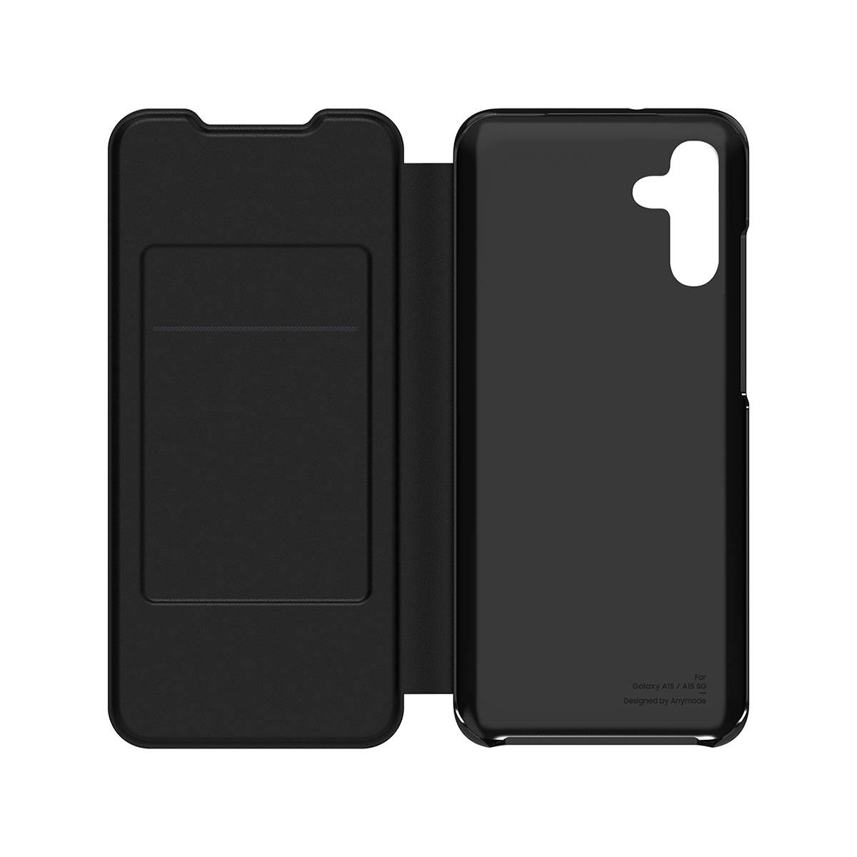 Samsung GP-FWA156AMA, Flip case, Samsung, Galaxy A15, Galaxy A15 5G, 16,5 cm (6.5"), Schwarz