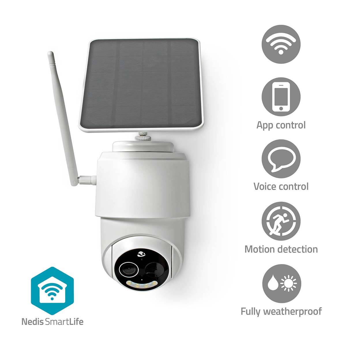 SmartLife outdoor camera Wi-Fi - Full HD 1080p - Pan tilt - IP65 - 5 V DC