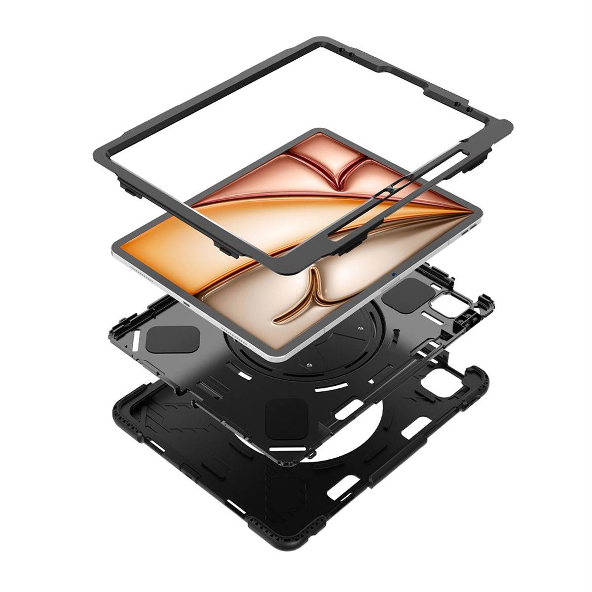 EIGER - Peak 500m Case iPad Air 13'' 2024 schwarz - Tasche