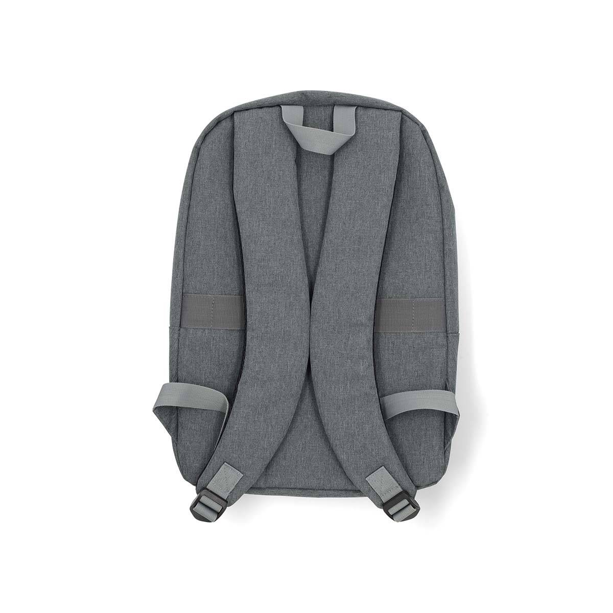 Laptop Rucksack 10-16" mit 10 Fächern, leicht und kompakt Grau