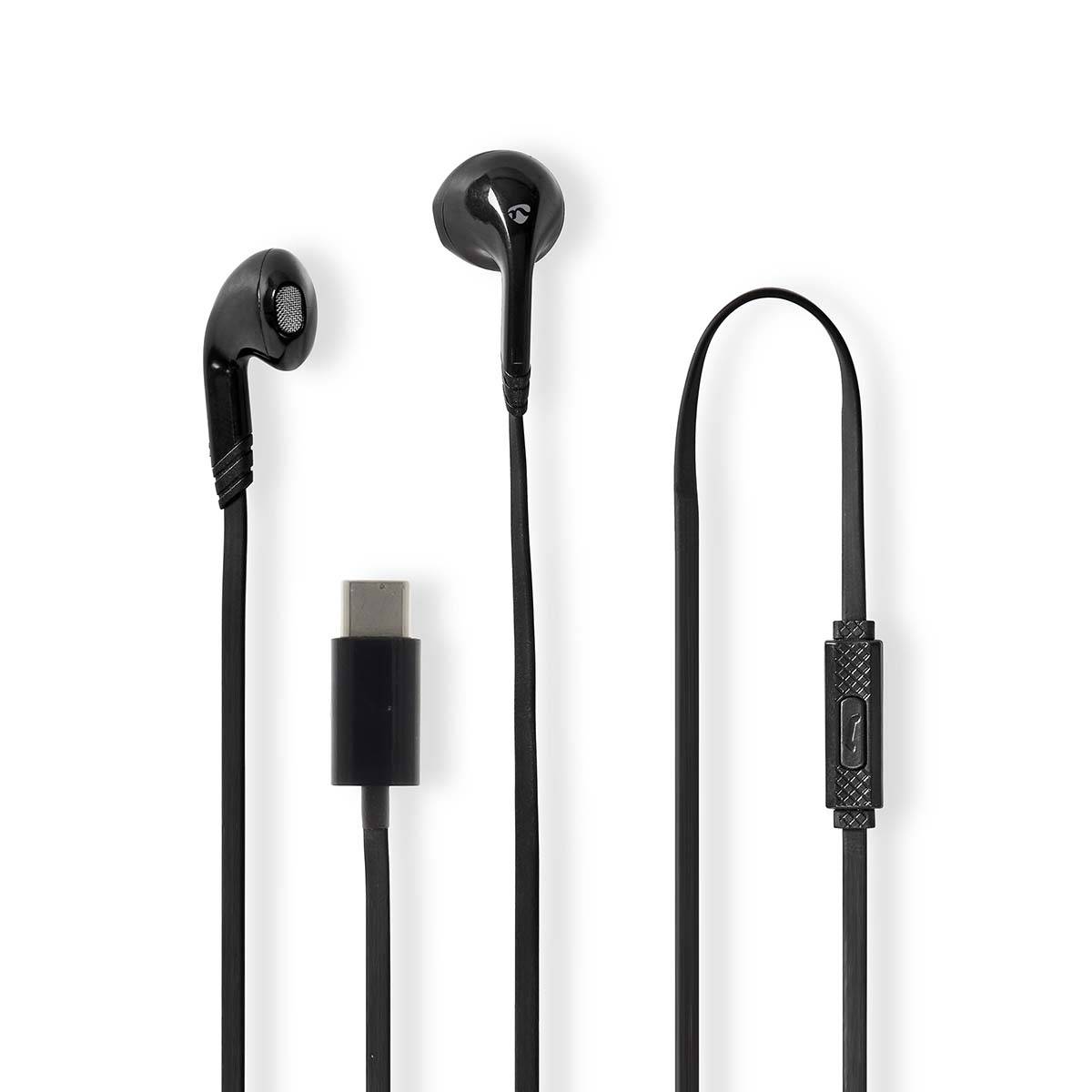 Nedis Kopfhörer HPWD4024BK