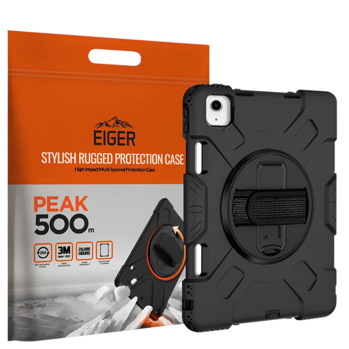 EIGER Peak 500m, Cover, Apple, iPad 10.9 (10th Gen), 27,7 cm (10.9"")